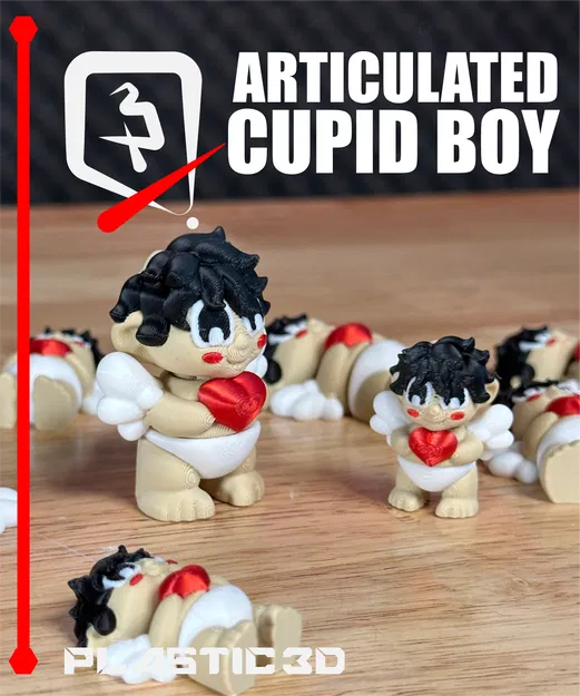 Cupid Bé Trai & Bé Gái khớp nối – Vệ Binh Tình Yêu Valentine - Image 15