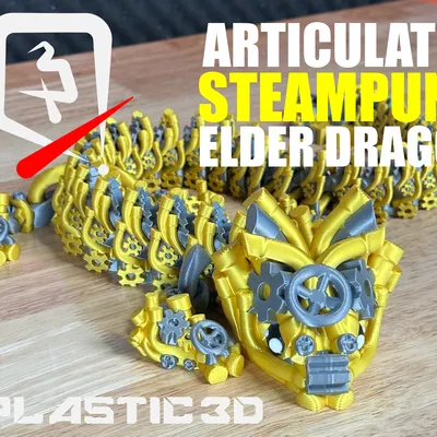 Steampunk Dragon Elder — Huyền Thoại Clockwork Liền Mạch