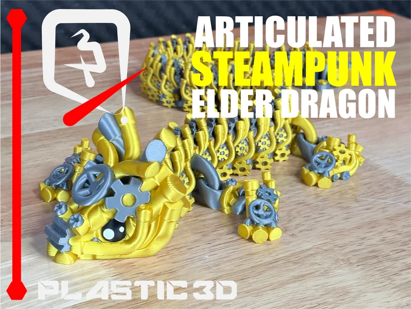 Steampunk Dragon Elder — Huyền Thoại Clockwork Liền Mạch - Image 2