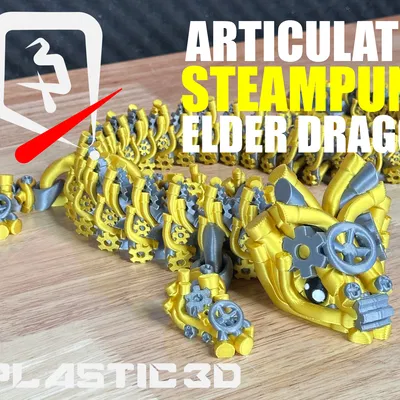 Steampunk Dragon Elder — Huyền Thoại Clockwork Liền Mạch