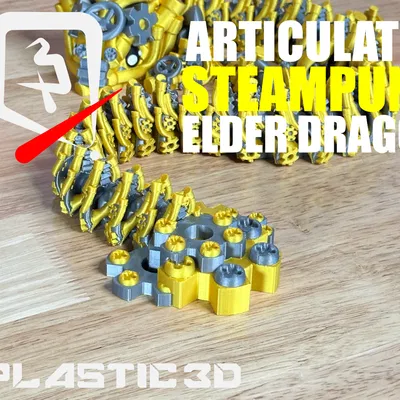 Steampunk Dragon Elder — Huyền Thoại Clockwork Liền Mạch