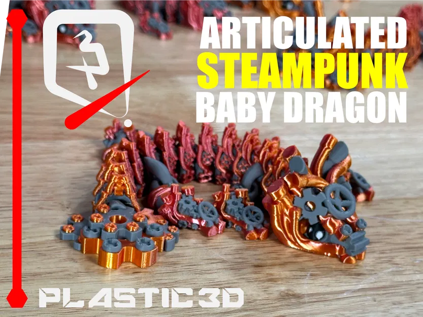 Rồng Con Steampunk Articulated — Huyền Thoại Clockwork Liền Mạch - Image 3