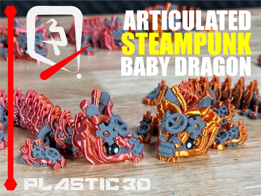 Rồng Con Steampunk Articulated — Huyền Thoại Clockwork Liền Mạch - Image 4