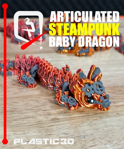 Rồng Con Steampunk Articulated — Huyền Thoại Clockwork Liền Mạch - Image 6