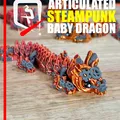 Rồng Con Steampunk Articulated — Huyền Thoại Clockwork Liền Mạch - Thumbnail 6