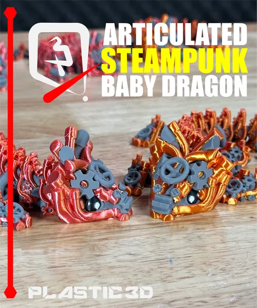 Rồng Con Steampunk Articulated — Huyền Thoại Clockwork Liền Mạch - Image 7