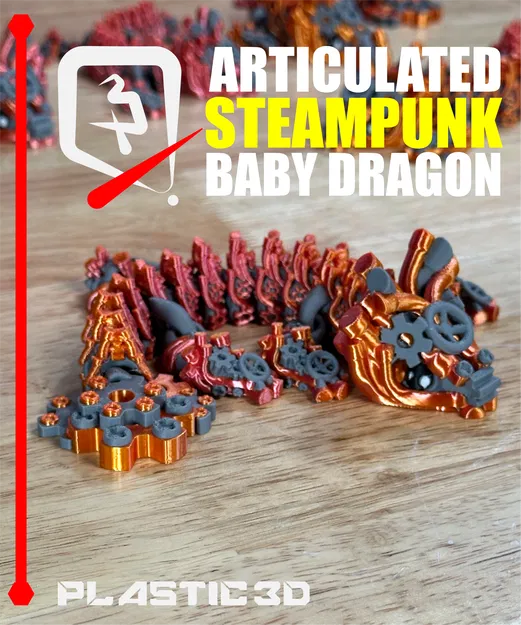 Rồng Con Steampunk Articulated — Huyền Thoại Clockwork Liền Mạch - Image 8