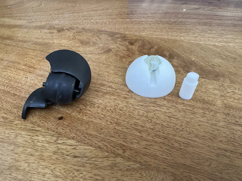 Caster bi thay thế cho Dreame L40 (có thể hợp L10 Pro/L10s Pro/X30 Ultra/X40) - Image 5