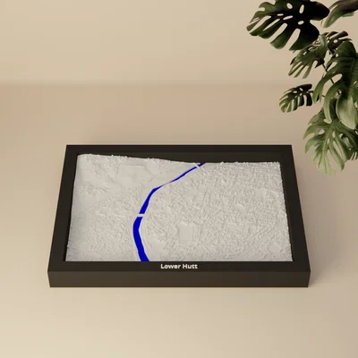 Lower Hutt, New Zealand - Mô hình thu nhỏ 3D