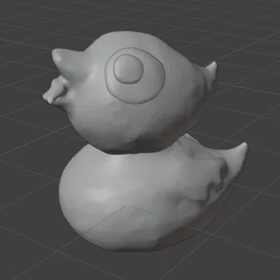 Abducktion Duck – Mẫu vịt thè lưỡi từ game Abducktion