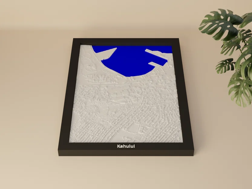 Kahului, United States - Mô hình 3D thu nhỏ - Image 2