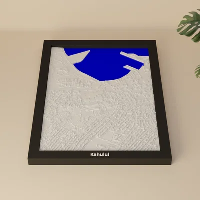 Kahului, United States - Mô hình 3D thu nhỏ