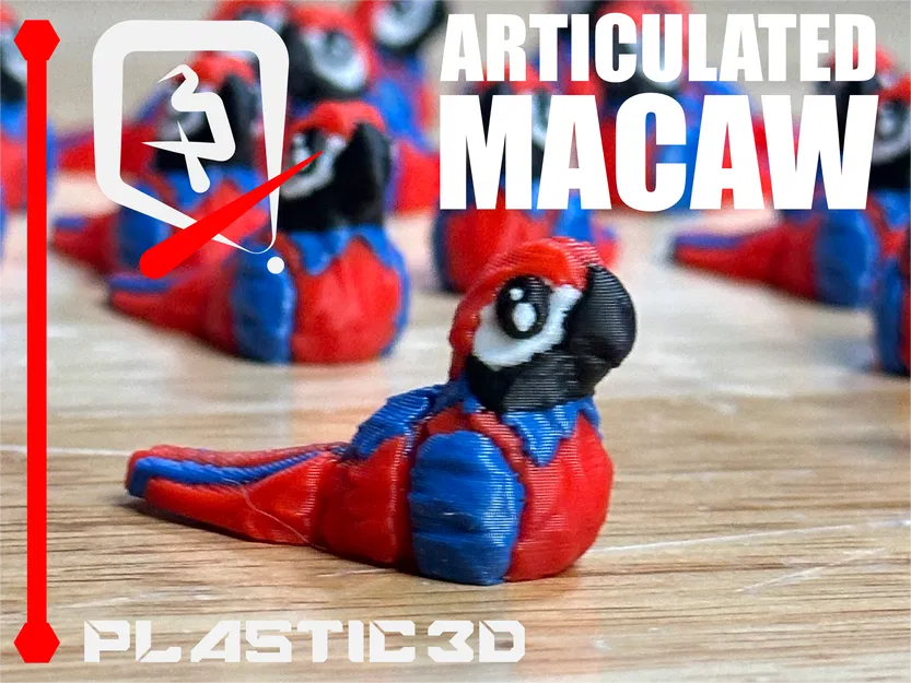 Vẹt Macaw Khớp Nối – Phi Công Nhiệt Đới - Image 2