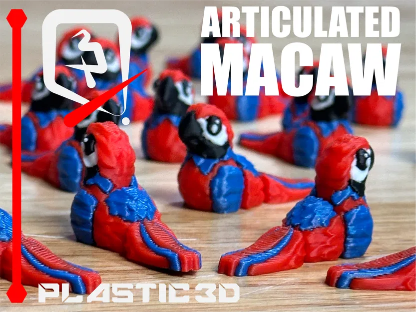 Vẹt Macaw Khớp Nối – Phi Công Nhiệt Đới - Image 4