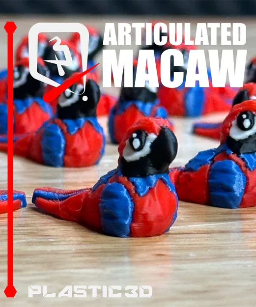 Vẹt Macaw Khớp Nối – Phi Công Nhiệt Đới - Image 5