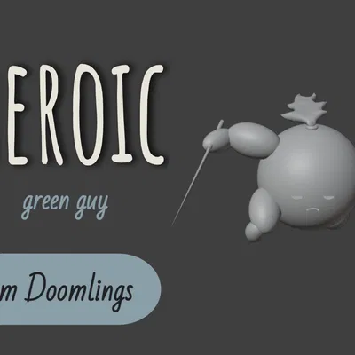 Nhân vật thẻ bài anh hùng Doomlings (Heroic Card Character Doomlings)