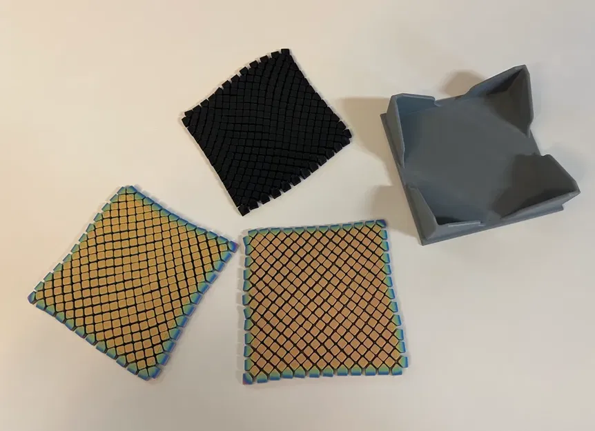 Fidget Blanket – Đồ chơi cảm giác thư giãn kiêm coaster - Image 2