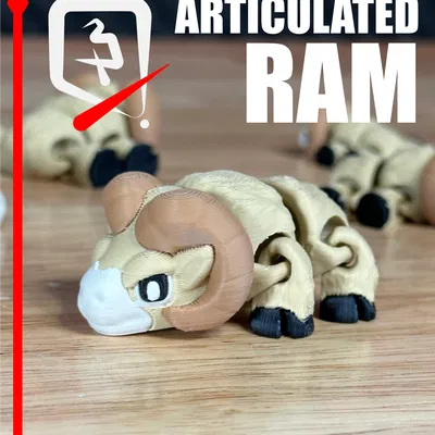 Alpine Batterer — Cừu đực Articulated