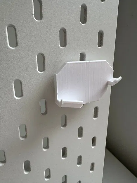 Giá Treo Thước Kẹp cho IKEA Skadis (kèm móc) - Image 1