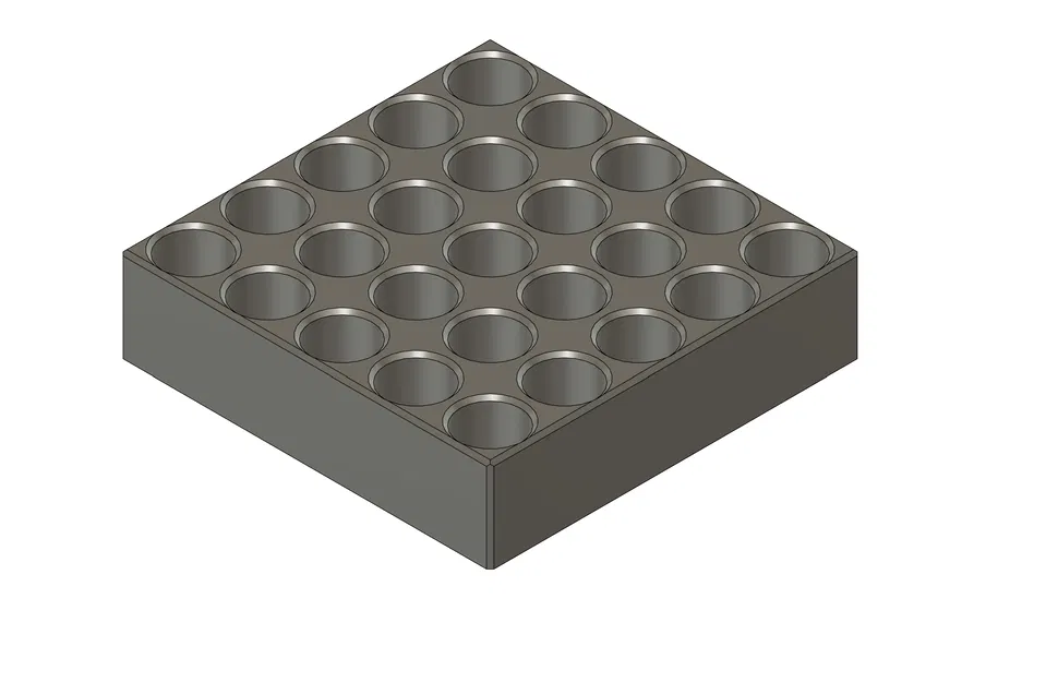 Khay giữ collet 5C (25 lỗ/25 holder) - Image 1