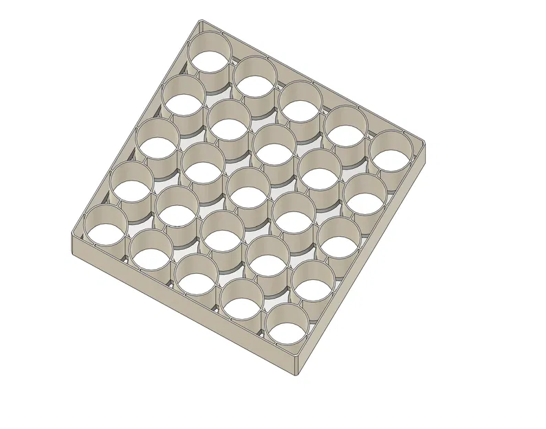 Khay giữ collet 5C (25 lỗ/25 holder) - Image 2