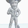 Chuck Norris BobbleHead (Đầu lắc lư) - Thumbnail 3