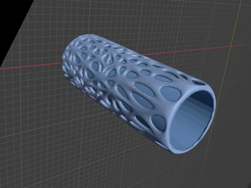 DECIMATED VASE – Bình hoa lưới organic 2 lớp - Image 5