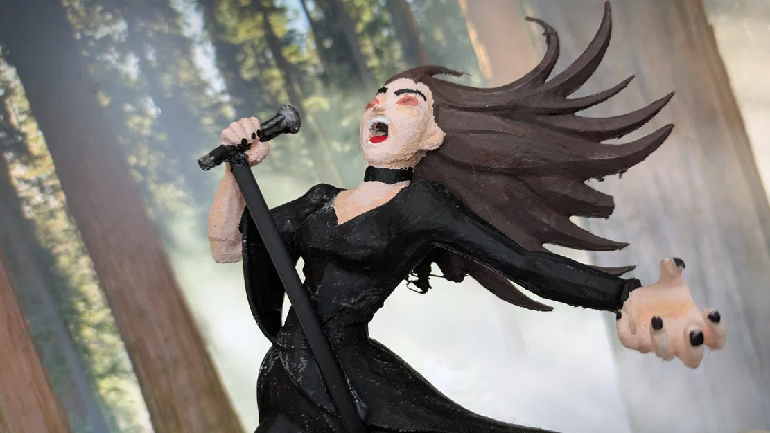 Ca sĩ Gothrock – Tạo dáng cực chất - Image 1