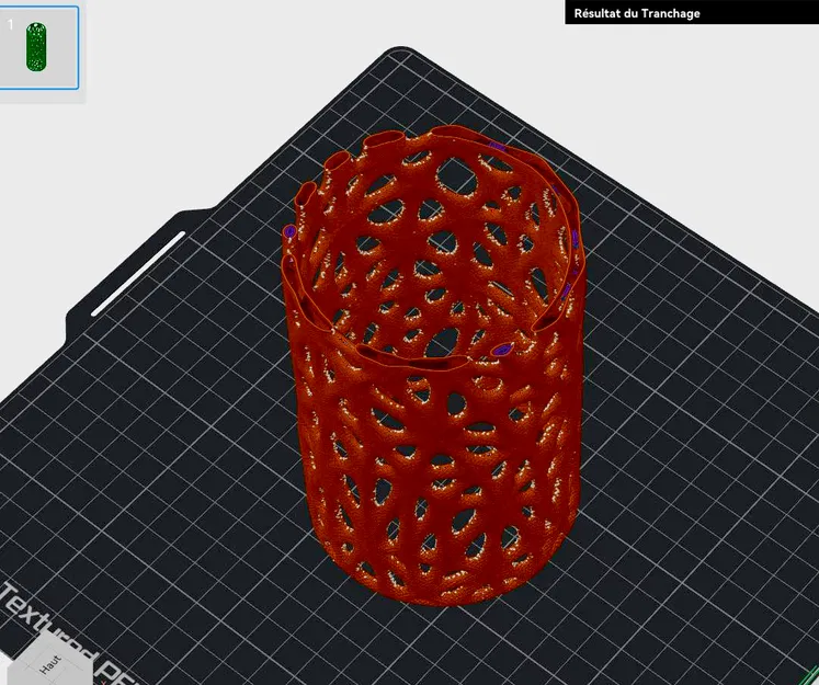 DECIMATED VASE -TWO PARTS (Bình decimated – 2 phần) - Image 5