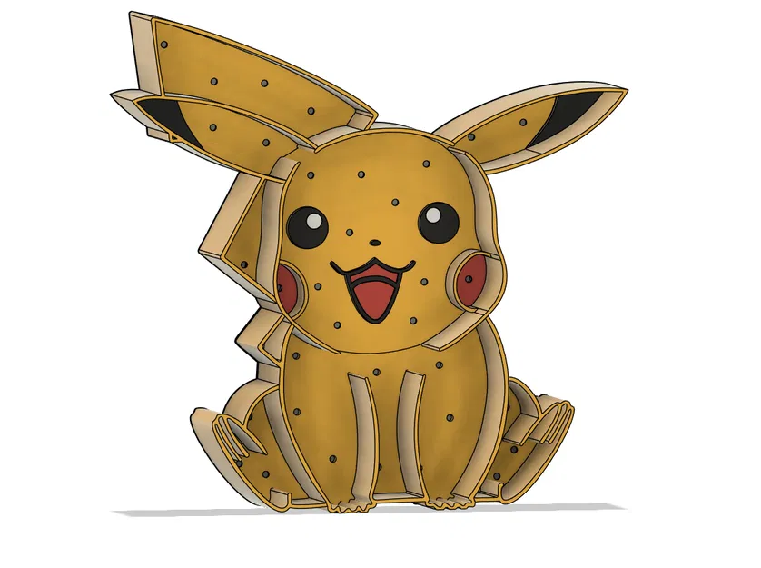 Đèn LED Pikachu (Pikachu Led Lamp) - Image 1