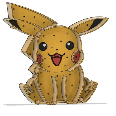 Đèn LED Pikachu (Pikachu Led Lamp)