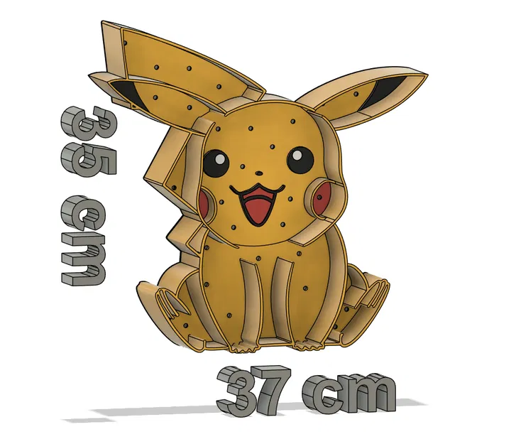 Đèn LED Pikachu (Pikachu Led Lamp) - Image 2