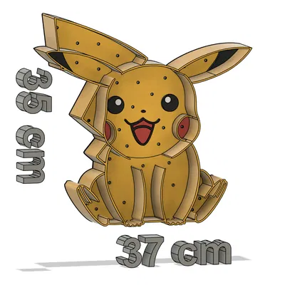 Đèn LED Pikachu (Pikachu Led Lamp)