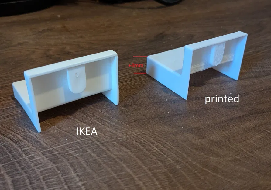 Nắp che ngàm bắt tường tủ Ikea (tăng chiều cao) - Image 3
