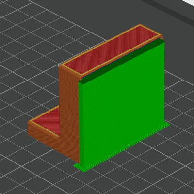 Nắp che ngàm bắt tường tủ Ikea (tăng chiều cao)