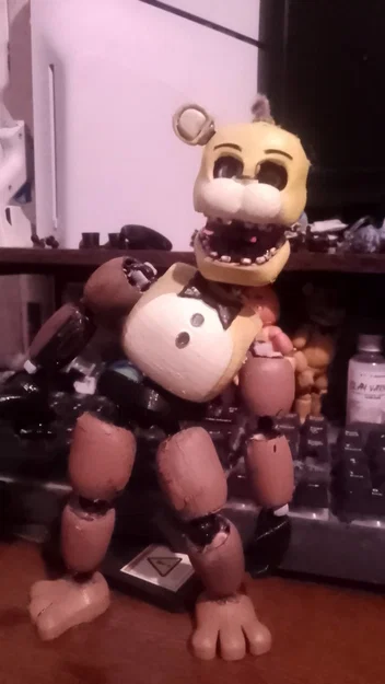 (BETA) Mô hình Retro/Unwithered Freddy dạng action figure - Image 2
