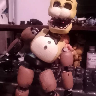 (BETA) Mô hình Retro/Unwithered Freddy dạng action figure