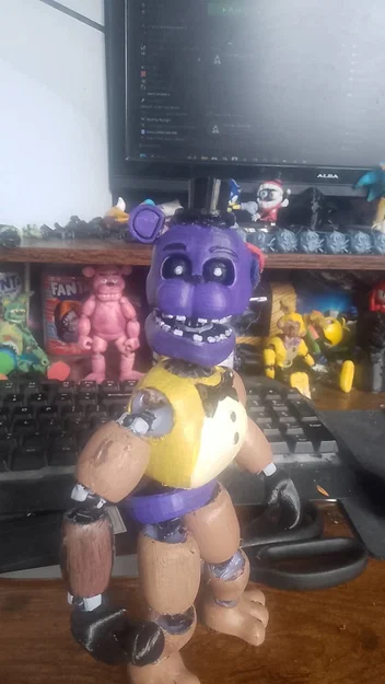 (BETA) Mô hình Retro/Unwithered Freddy dạng action figure - Image 3