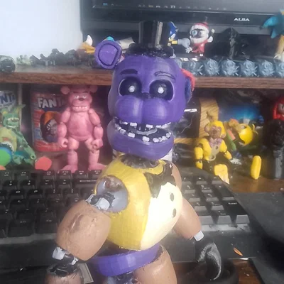 (BETA) Mô hình Retro/Unwithered Freddy dạng action figure