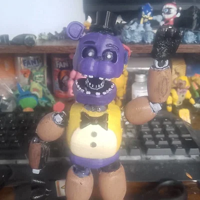 (BETA) Mô hình Retro/Unwithered Freddy dạng action figure