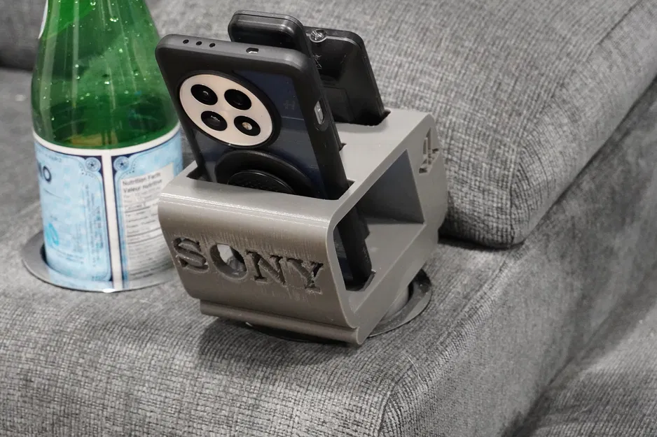 Khay Đựng Remote & Điện Thoại Gắn Khay Ly Trên Ghế Sofa - Image 2