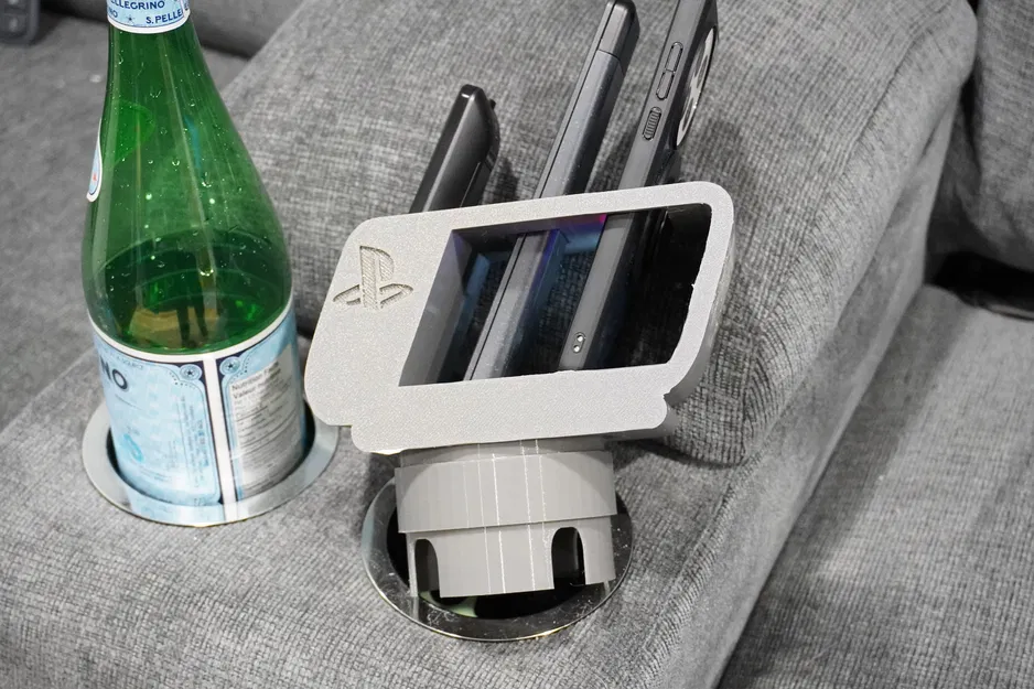 Khay Đựng Remote & Điện Thoại Gắn Khay Ly Trên Ghế Sofa - Image 3