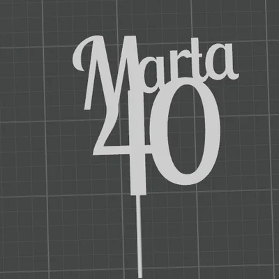 Marta 40th