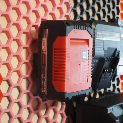 Giá gắn pin Einhell 18V PXC cho Honeycomb Storage Wall (kèm Fusion 360 & STEP)