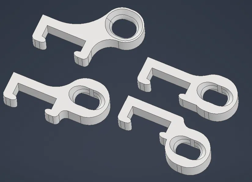 Creality K1C/K1/K1 Max Anti Binding Bowden Clip (loose fit) - Image 1