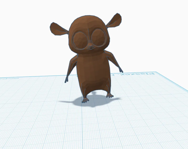 Mort từ King Julien – Figure low-poly in 3D - Image 1