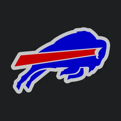Logo Buffalo Bills SnapFit dạng bấm khớp