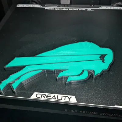 Logo Buffalo Bills SnapFit dạng bấm khớp