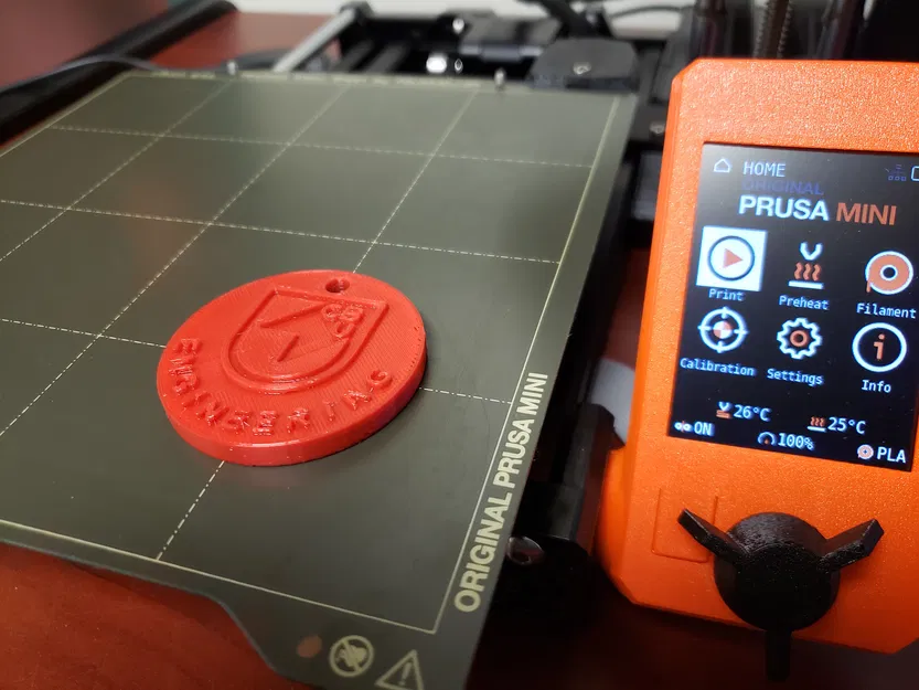 CBU Key Tag Coin - Image 1