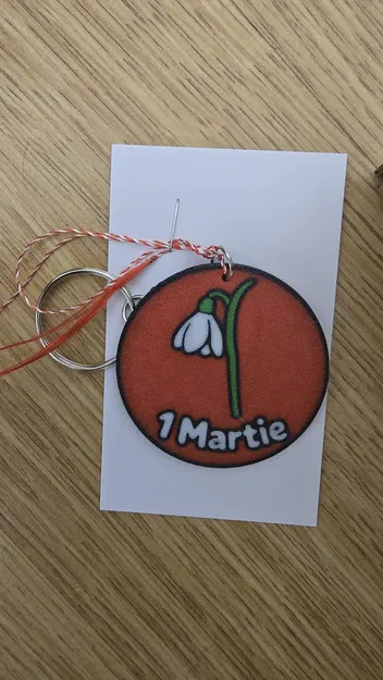 Móc khóa 1 Martie Martisor - Image 1